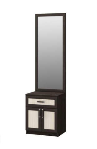 Елена ЕС-01 Тумба с Зеркалом (Ш-600 x В-2116 x Г-460)