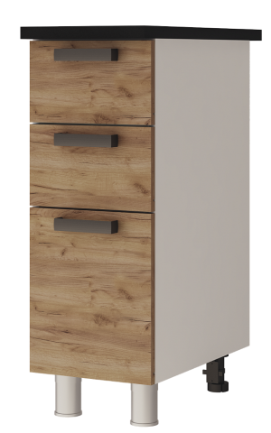 3Р3 Шкаф-стол с 3-мя ящиками Крафт