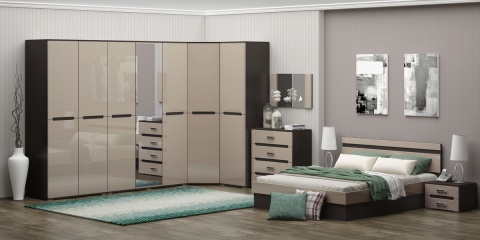 Шкаф 3-х Створчатый Каролина-9 МДФ(1,5х2,22х,052)/Разные Цвета