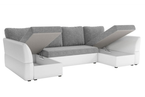 Диван Угловой "Гесен" П Ш-3030 х Г-1500 х В-850 мм/Спальное место Ш-2650 х Г-1400 мм